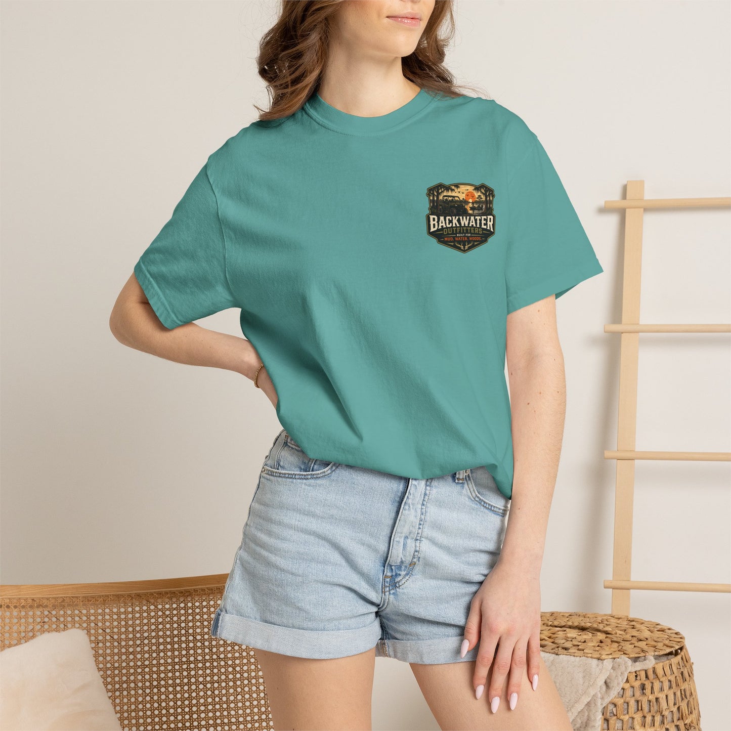 Backwater Outfitters 'Dirty Tires, Good Times' T-Shirt