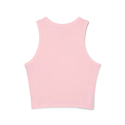Backwater Outfitters Fish Hunt Ride Tank — Women's Graphic Racer Crop Top