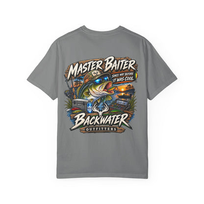 Master Baiter Backwater Outfitters Fishing T-Shirt