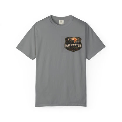 Backwater Outfitters T-Shirt — "Hunt. Fish. Ride." Outdoor Fishing & Hunting Tee