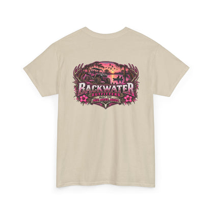 Backwater Sunset Tee — Coastal Fishing & Outdoors Graphic T-Shirt