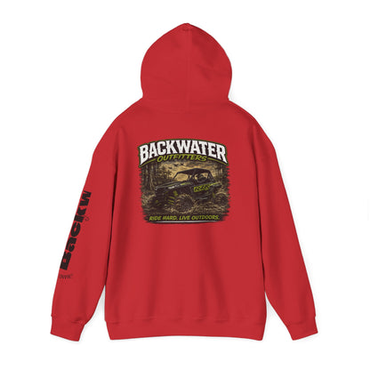 Backwater Outfitters Hoodie – Off‑Road UTV Adventure Sweatshirt