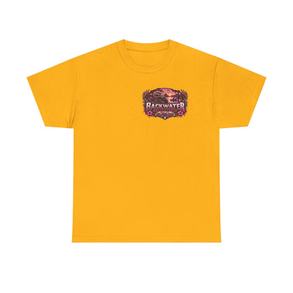 Backwater Bayou Graphic Tee — "Backwater Buttwhips" Outdoor Fishing & Hunting Shirt