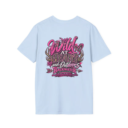 Women Wild at Heart Outdoor Backwater Graphic T-Shirt