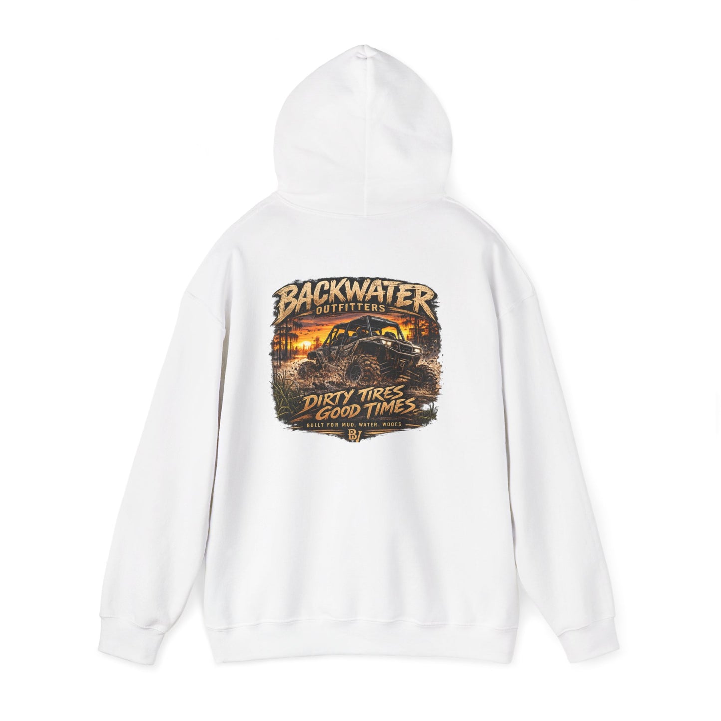 Backwater Outfitters 'Dirty Tires, Good Times' Hoodie