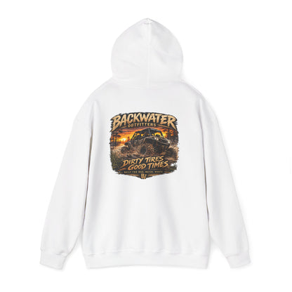 Backwater Outfitters 'Dirty Tires, Good Times' Hoodie