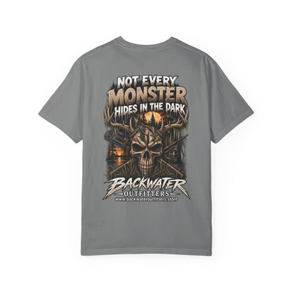 Not Every Monster Hides in the Dark Backwater Outfitters Graphic T-Shirt