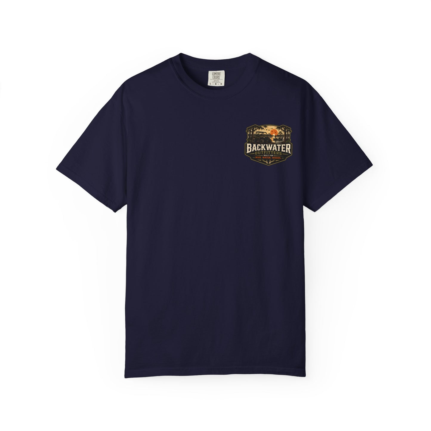 Backwater Outfitters 'Dirty Tires, Good Times' T-Shirt