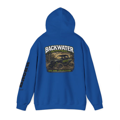 Backwater Outfitters Hoodie – Off‑Road UTV Adventure Sweatshirt