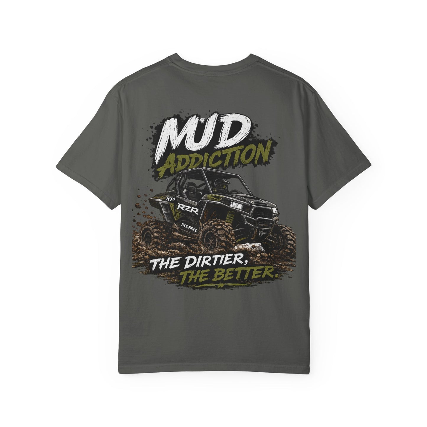 Backwater Outfitters Sunset Canoe T-Shirt — "Built for Mud. Water. Woods."