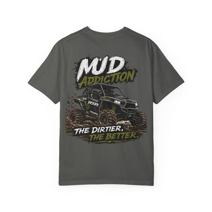 Backwater Outfitters Sunset Canoe T-Shirt — "Built for Mud. Water. Woods."
