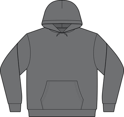 Camo Pullover Hoodie with Antler Monogram Emblem Printify