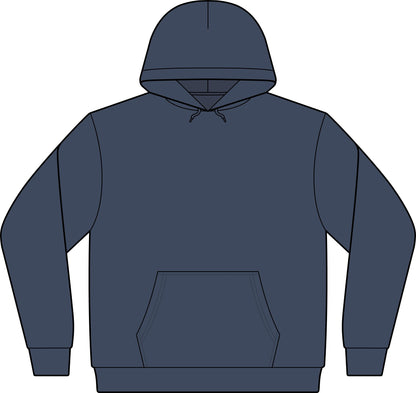 Camo Pullover Hoodie with Antler Monogram Emblem Printify