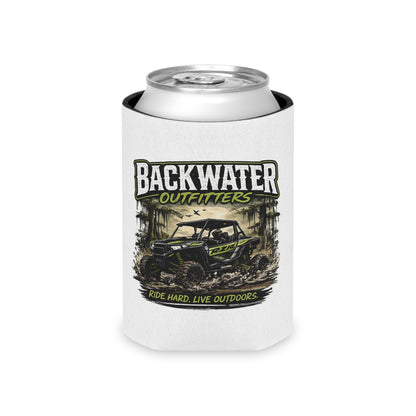 Backwater Outfitters Can Cooler – "Ride Hard, Live Outdoors" UTV Stubby Holder