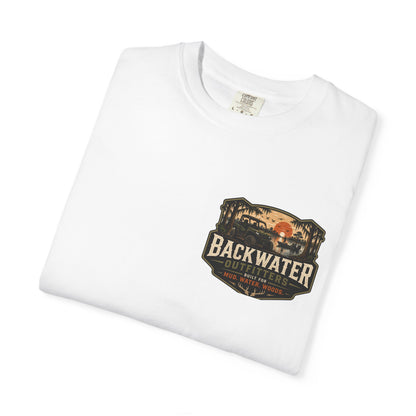 Backwater Outfitters Off-Road UTV T-Shirt — "Ride Hard Live Outdoors" Graphic