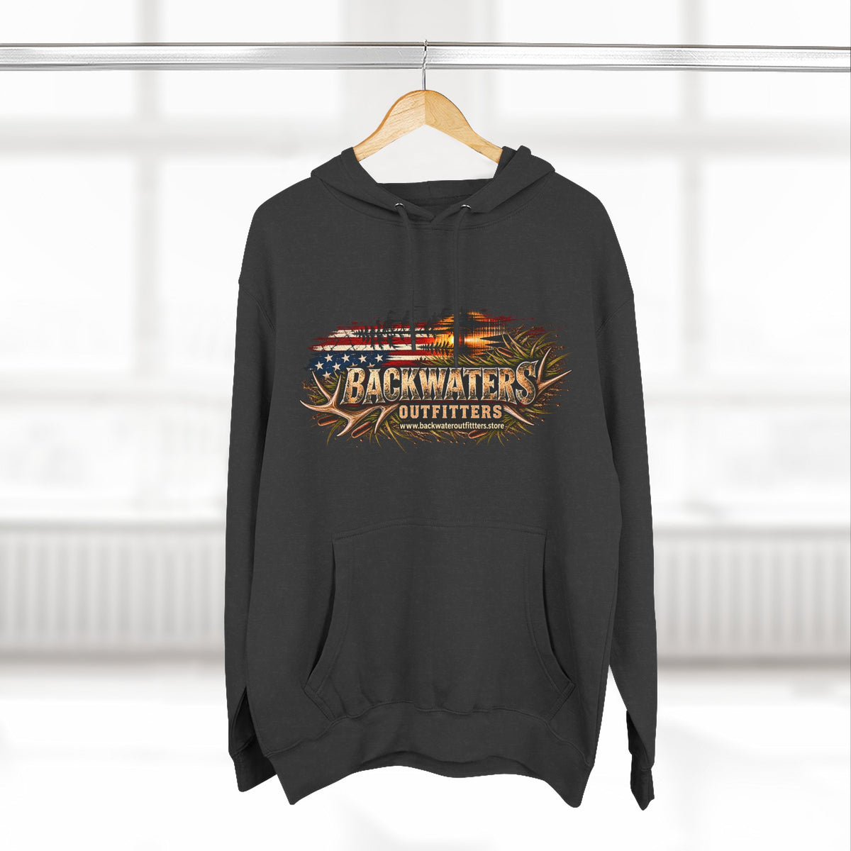 Backwater Outfitters “I Wasn’t Born to Fit In” Outdoor Hoodie