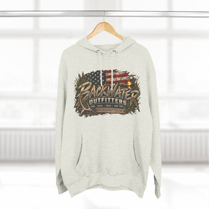 Backwater Outfitters Off-Road Hoodie — American Flag & UTV Graphic Printify