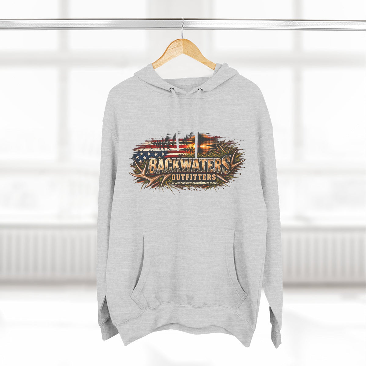 Backwater Outfitters “I Wasn’t Born to Fit In” Outdoor Hoodie
