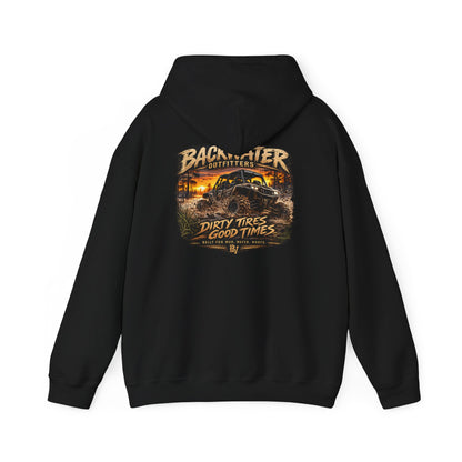 Backwater Outfitters 'Dirty Tires, Good Times' Hoodie