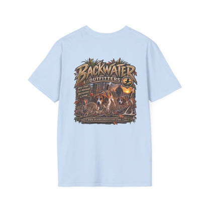 Backwater Outfitters Duck Hunting T-Shirt — Waterfowl Hunting Graphic Tee Printify