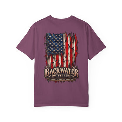 Backwater Outfitters American Flag T-Shirt