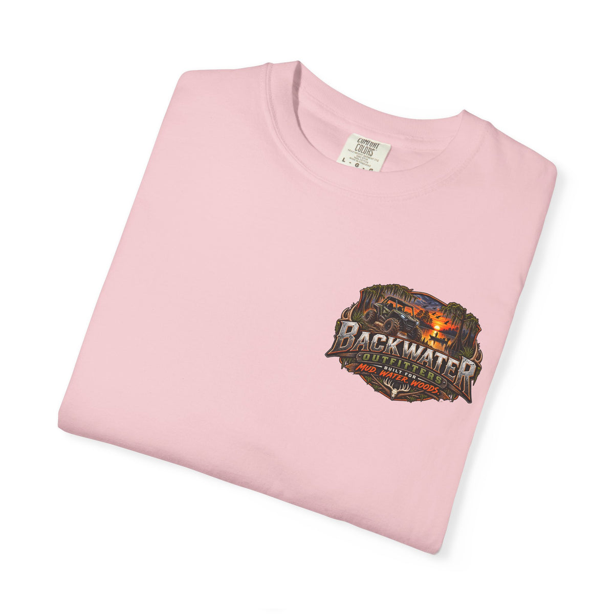 Backwater Outfitters Deer Graphic T-Shirt Printify