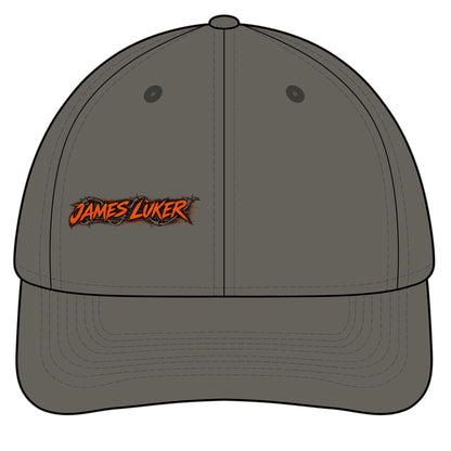 James Luker Camouflage Hunting Cap — Pro Series with Target Logo Printify