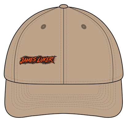 James Luker Camouflage Hunting Cap — Pro Series with Target Logo Printify