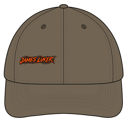 James Luker Camouflage Hunting Cap — Pro Series with Target Logo Printify