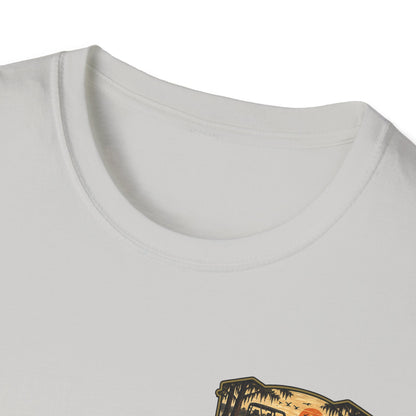 Backwater Outfitters Buggy T-Shirt — Vintage Sunset Fishing & Outdoors Tee