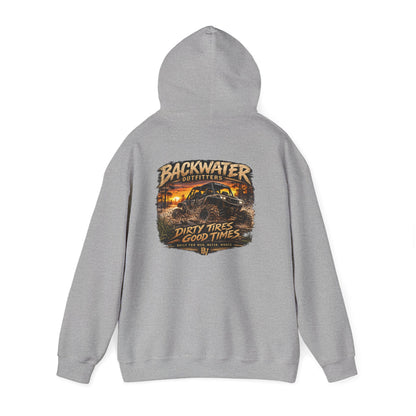 Backwater Outfitters 'Dirty Tires, Good Times' Hoodie