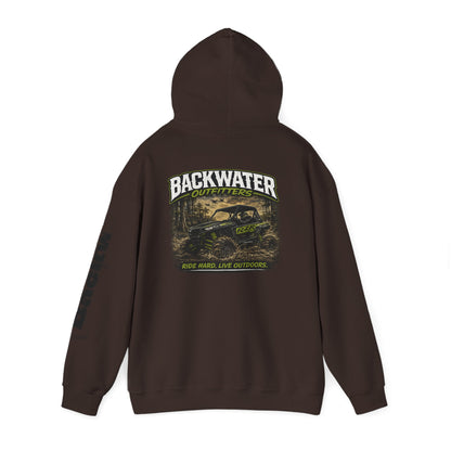 Backwater Outfitters Hoodie – Off‑Road UTV Adventure Sweatshirt