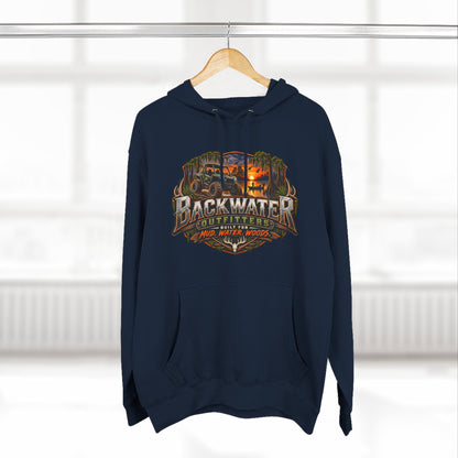 Backwater Outfitters Off-Road Hoodie – "Life's Better in the Backwoods" Graphic