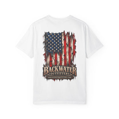 Backwater Outfitters American Flag T-Shirt