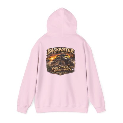 Backwater Outfitters 'Dirty Tires, Good Times' Hoodie
