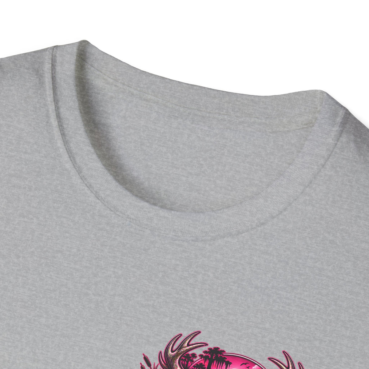 Women T-Shirt — "Backwater & Bad Decisions" Graphic Tee (Pink Palm Beach Vibes) Printify