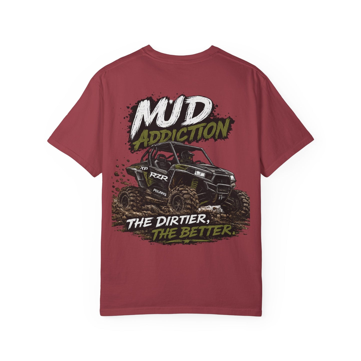Backwater Outfitters Sunset Canoe T-Shirt — "Built for Mud. Water. Woods."