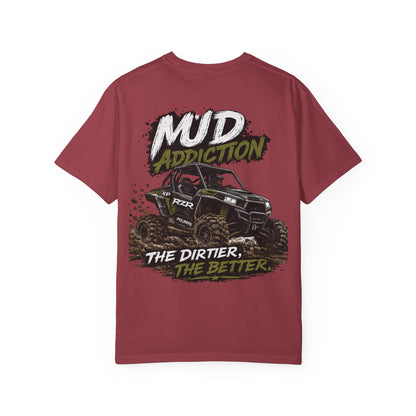 Backwater Outfitters Sunset Canoe T-Shirt — "Built for Mud. Water. Woods."
