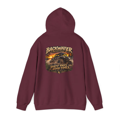 Backwater Outfitters 'Dirty Tires, Good Times' Hoodie