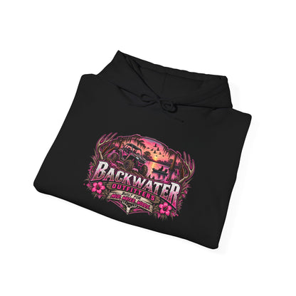 Backwater 'Wild At Heart' Hoodie – Outdoors Adventure Pullover Printify