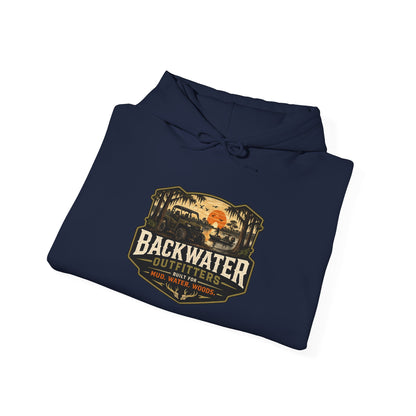 Backwater Outfitters Hoodie – Off‑Road UTV Adventure Sweatshirt