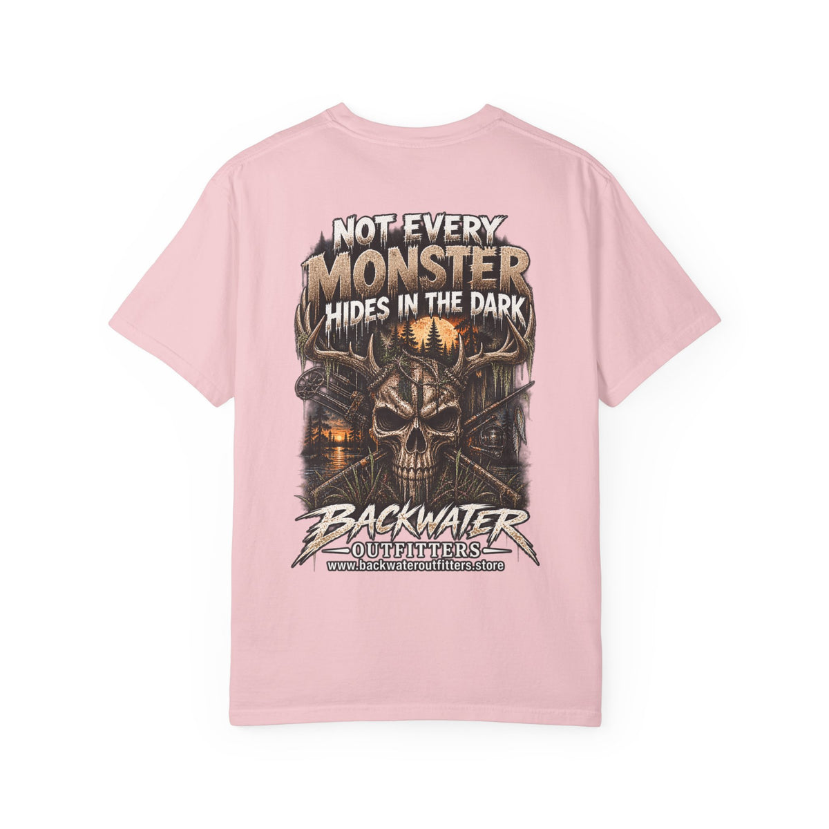 Not Every Monster Hides in the Dark Backwater Outfitters Graphic T-Shirt