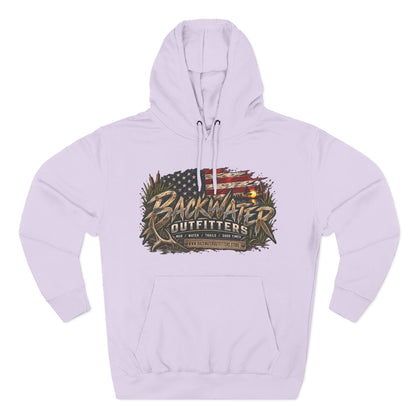 Backwater Outfitters Off-Road Hoodie — American Flag & UTV Graphic Printify