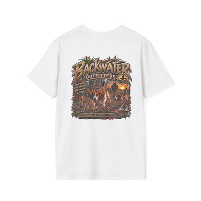 Backwater Outfitters Duck Hunting T-Shirt — Waterfowl Hunting Graphic Tee Printify