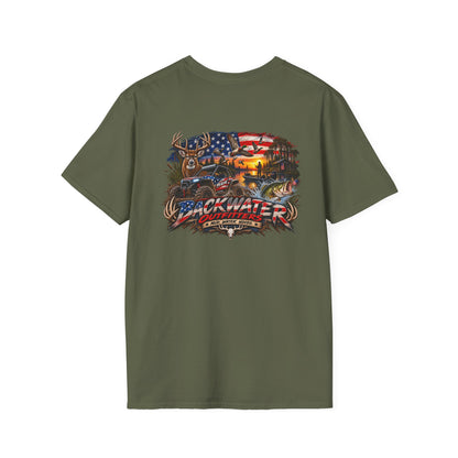 Delawareer Vintage American Flag T-Shirt