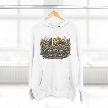 Backwater Outfitters Hoodie — Off‑Road Adventure Fleece Pullover