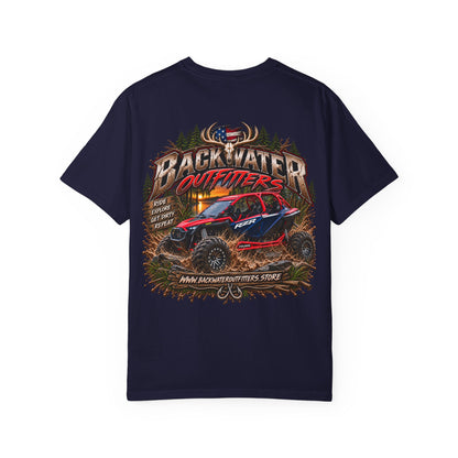 Off-Road UTV Graphic T-Shirt — "Backwater Outfitters" Adventure Tee