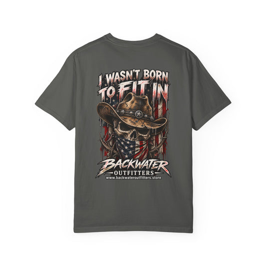 Backwater Outfitters “I Wasn’t Born to Fit In” Graphic T-Shirt
