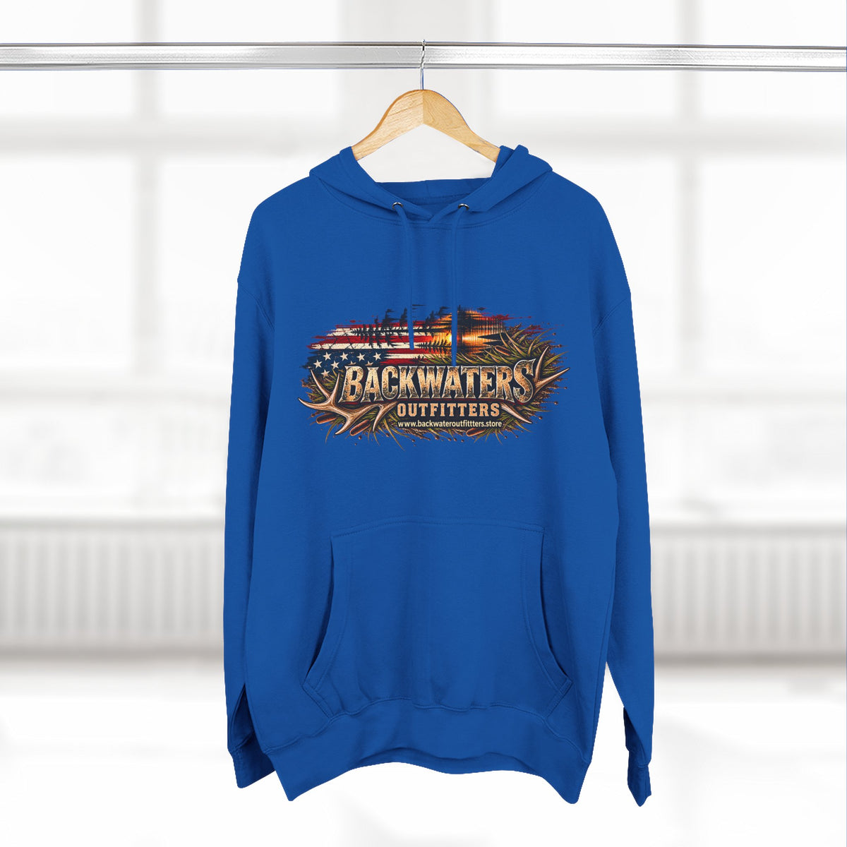Backwater Outfitters “I Wasn’t Born to Fit In” Outdoor Hoodie