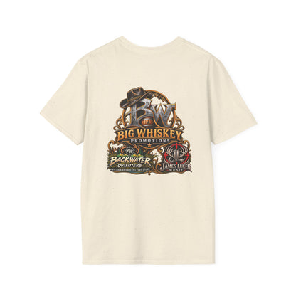 Big Whiskey Promotions T-Shirt — James Luker x Backwater Outfitters